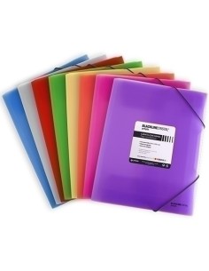 CARPETA SOLAP.GRAFOP.PP BL. Fº AMARILLO - Pack de 6 unidades